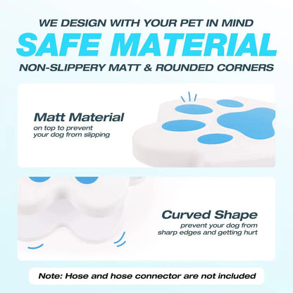 Outdoor Water Dispenser Step-On For Dogs