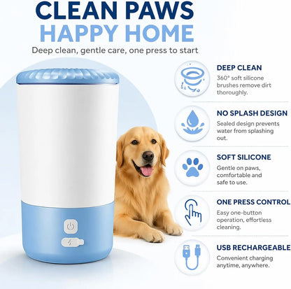 Electric Paw Cleaner For Dogs and Cats