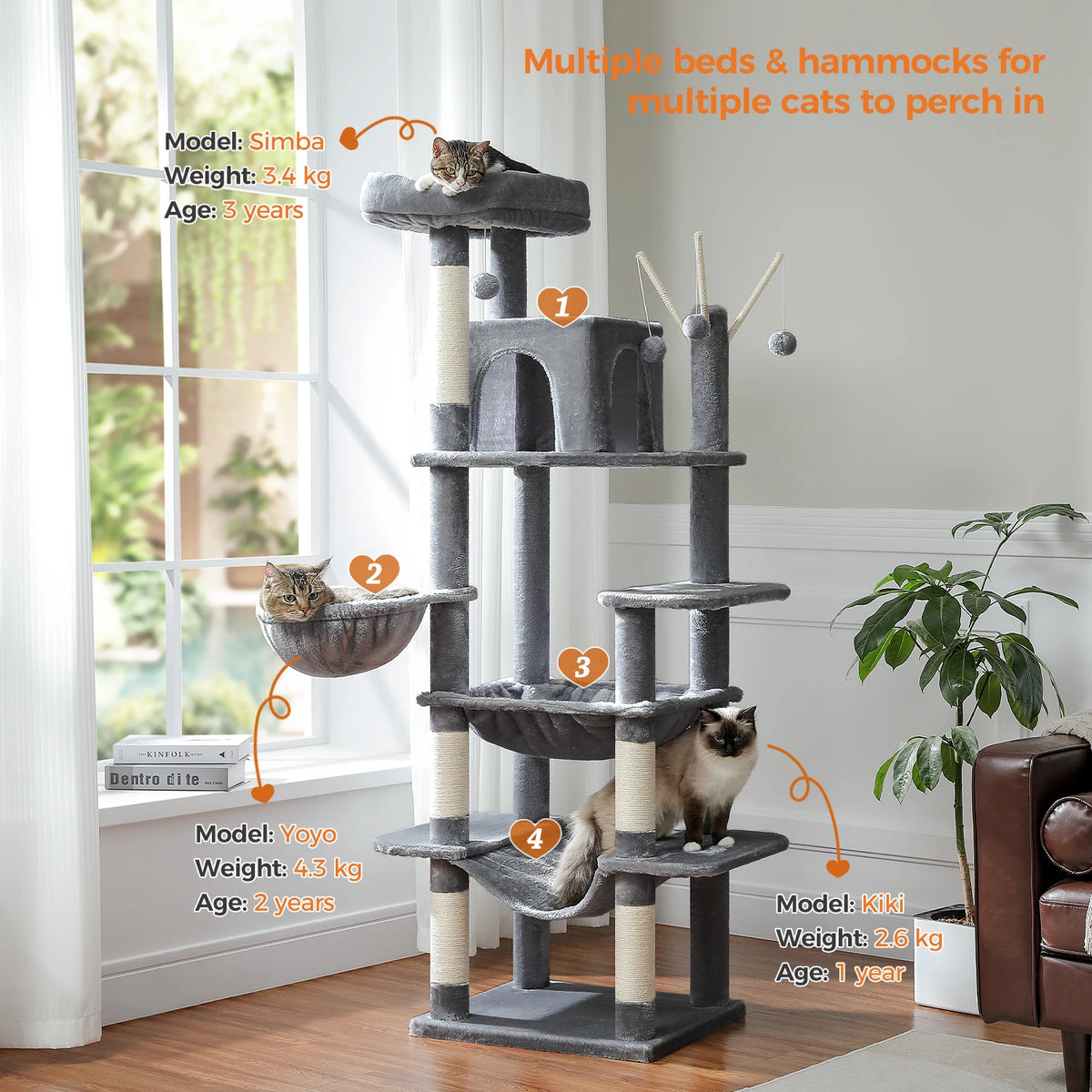 Cat Tower Tree for Indoor