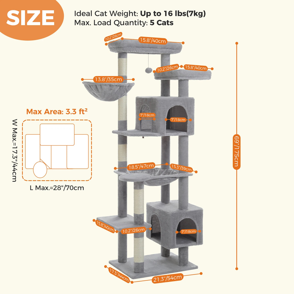 Cat Tower Tree for Indoor