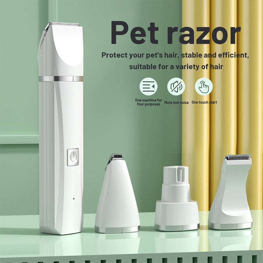 4 in 1 Electric Pet Grooming Kit